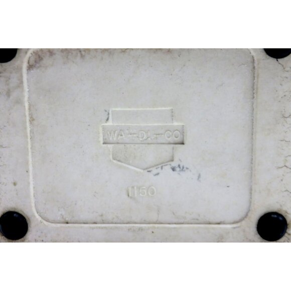 Vintage Ceramic Stoneware Desk Top Rolling Stamp Moistener - Picture 10 of 10